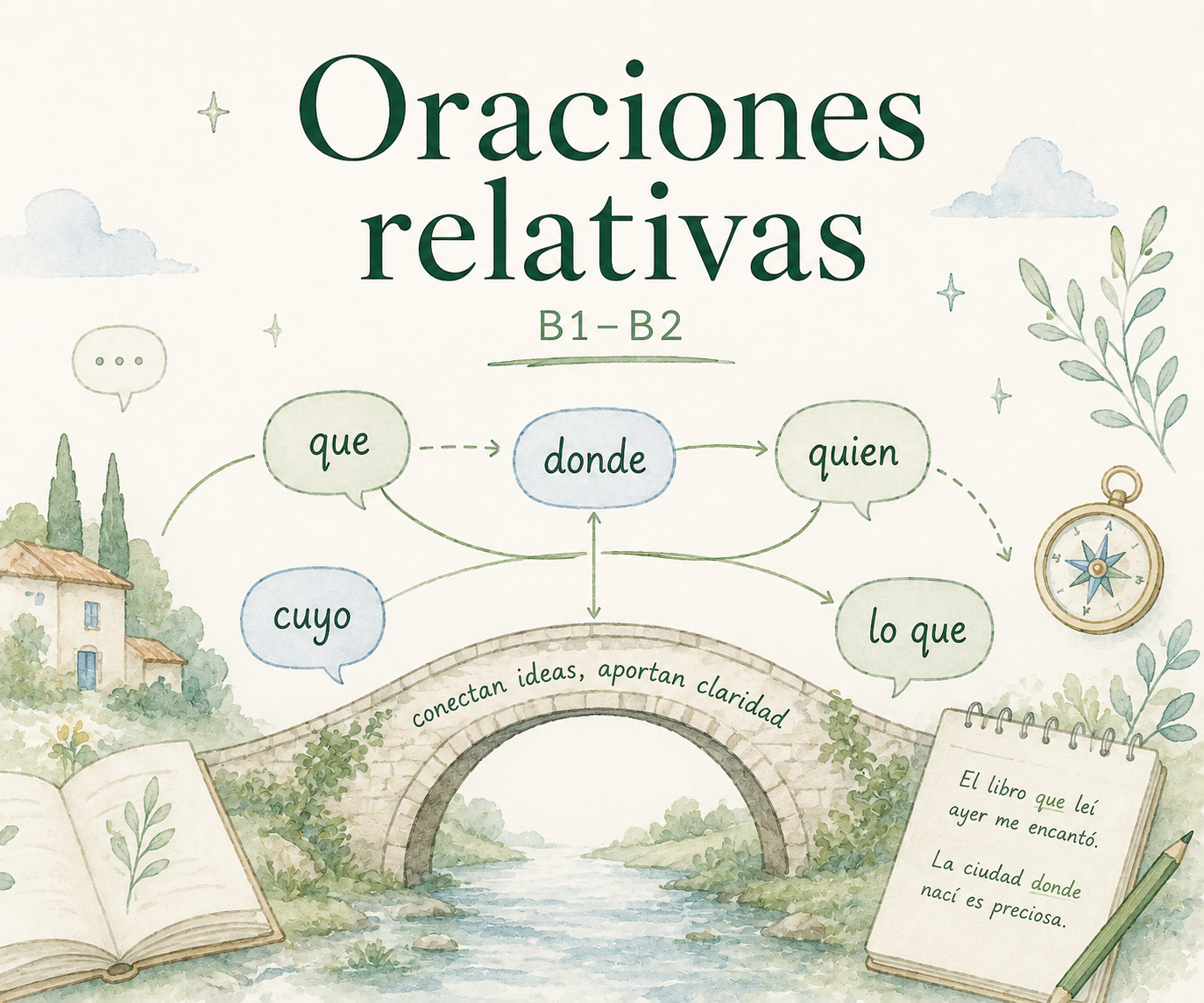 Ilustracja: Oraciones relativas
